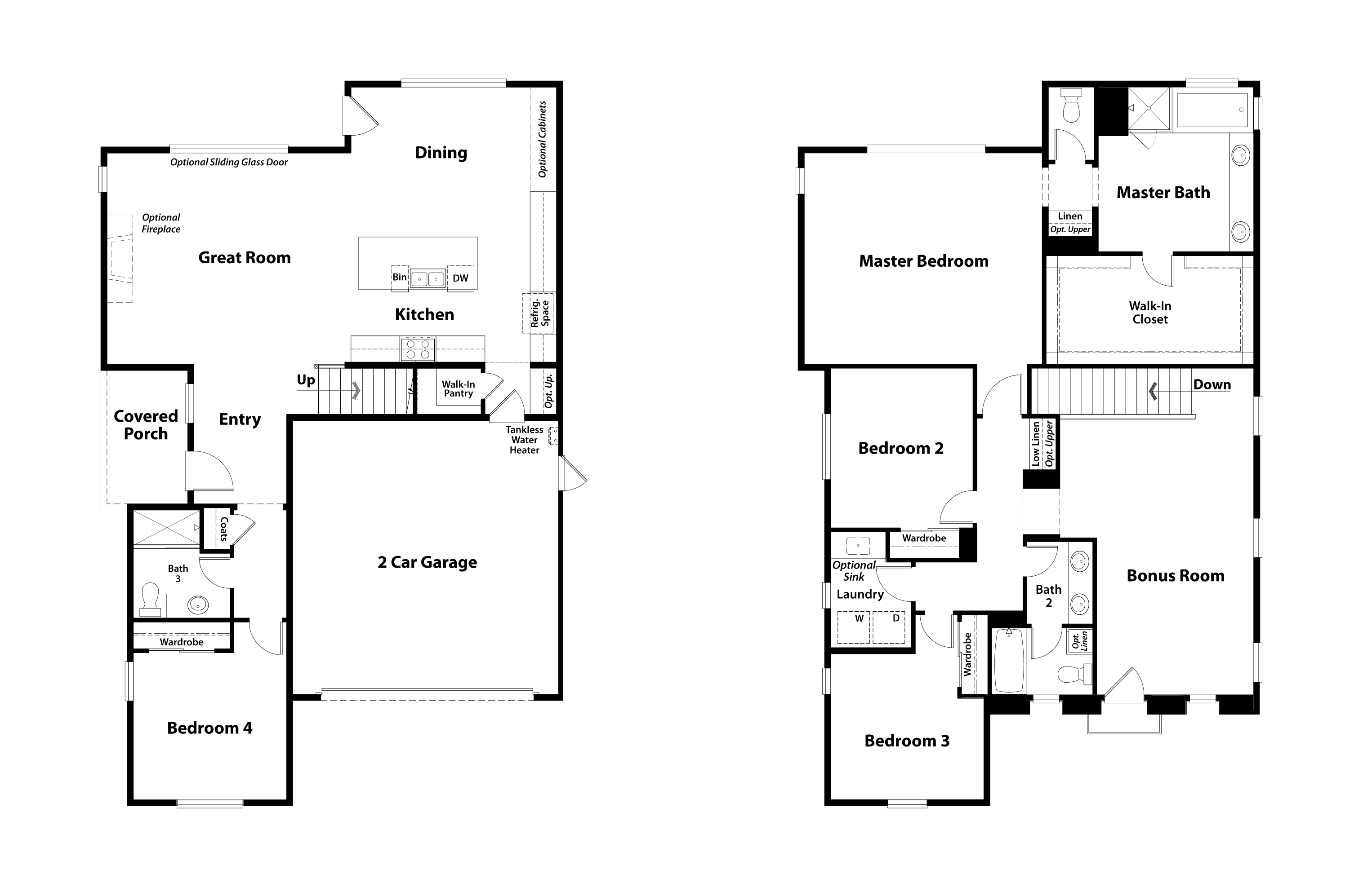 New Homes in Ontario Ranch 4 Bedrooms from the High 500s PLC