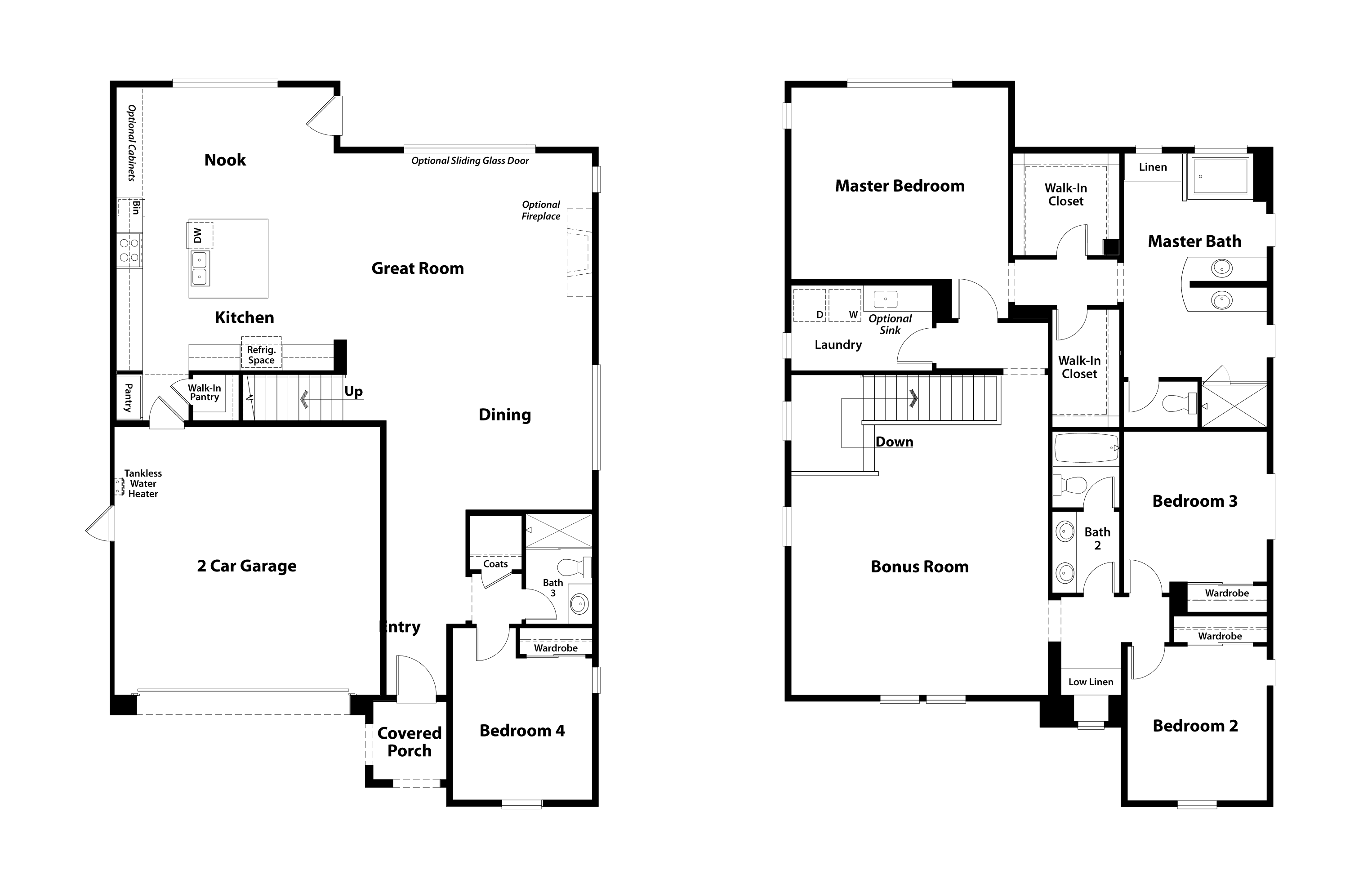 New Homes in Ontario Ranch 4 Bedrooms from the High 500s PLC